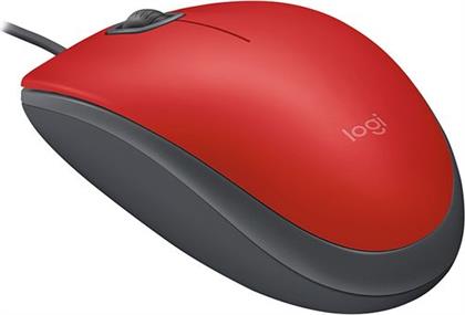 M110 SILENT RED WIRED MOUSE LOGITECH