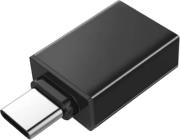OTG ADAPTER, USB A TO USB C, BLACK, MCE470 MACLEAN
