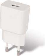 UNIVERSAL TRAVEL CHARGER MXTC-01 USB FAST CHARGE 2.1A WHITE MAXLIFE από το e-SHOP