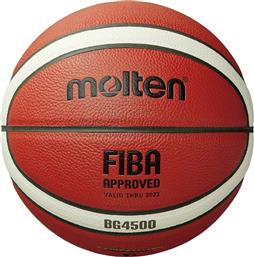 FIBA APPROVED INDOOR SIZE7 B7G4500 ΠΟΡΤΟΚΑΛΙ MOLTEN