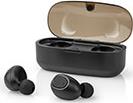 HPBT5052BK FULLY WIRELESS BLUETOOTH EARPHONES 5HOURS PLAYTIME VOICE CONTROL WIRELESS CHARGEAB NEDIS