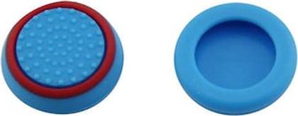 ANALOG CAPS THUMBSTICK GRIPS BLUE / RED - PS4 CONTROLLER OEM