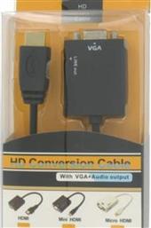 HDMI TO VGA + AUDIO CONVERTER CABLE OEM