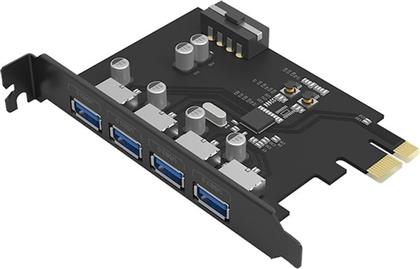 ΚΑΡΤΑ ΕΠΕΚΤΑΣΗΣ PCI-E ΣΕ 4X USB3.0 PME-4U, 5GBPS ORICO