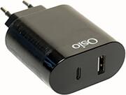 OTU-5904B ΔΙΠΛΟΣ ΦΟΡΤΙΣΤΗΣ ΚΙΝΗΤΟΥ ΜΕ USB TYPE-C ΚΑΙ USB TYPE-A, 18W OSIO από το e-SHOP