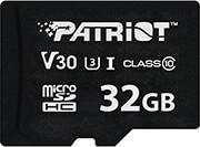 PSF32GVX31MCH VX SERIES 32GB MICRO SDHC V30 U3 CLASS 10 PATRIOT από το e-SHOP