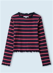 TORI STRIPED KNITTED T-SHIRT PG502800-0AA PEPE JEANS