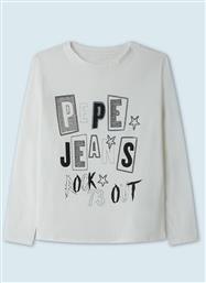 TRICIA EMBOSSED LOGO T-SHIRT PG502743-803 PEPE JEANS