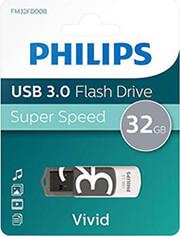 USB 3.0 32GB VIVID EDITION SHADOW GREY PHILIPS από το e-SHOP