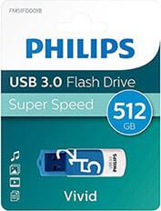 USB 3.0 512GB VIVID EDITION SPRING BLUE PHILIPS από το e-SHOP