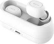 T1C TWS WHITE TRUE WIRELESS EARBUDS 5.0 BLUETOOTH HEADPHONES 80HRS QCY