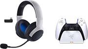 LEGENDARY DUO BUNDLE FOR PLAYSTATION -KAIRA WIRELESS HEADSET AND QUICK CHARGING STAND FOR PS5 RAZER