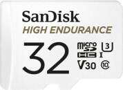 SDSQQNR-032G-GN6IA HIGH ENDURANCE 32GB MICRO SDHC U3 V30 CLASS 10 WITH ADAPTER SANDISK