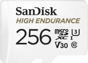 SDSQQNR-256G-GN6IA HIGH ENDURANCE 256GB MICRO SDXC U3 V30 CLASS 10 WITH ADAPTER SANDISK