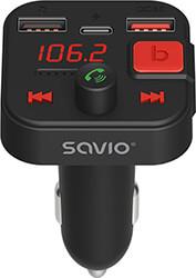 TR-15 FM TRANSMITTER WITH BLUETOOTH AND PD CHARGER SAVIO