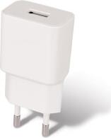 USB WALL CHARGER 2,4A WHITE SETTY