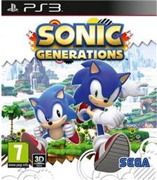 PS3 GAME - SONIC GENERATIONS SONIC TEAM