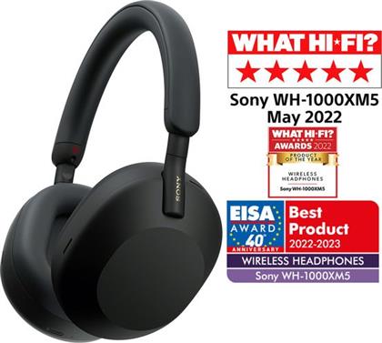WH-1000XM5 NOISE CANCELLING WIRELESS HEADPHONES BLACK BLUETOOTH HEADSET SONY