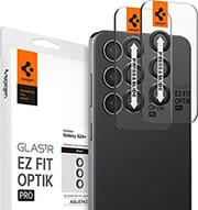 GLASS TR EZ FIT OPTIK PRO 2 PACK BLACK FOR SAMSUNG GALAXY S24+ SPIGEN από το e-SHOP