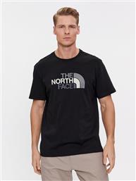 T-SHIRT EASY NF0A2TX3 ΜΑΥΡΟ REGULAR FIT THE NORTH FACE