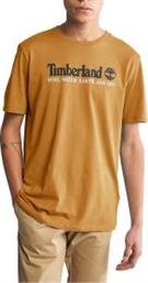T-SHIRT WWES FRONT TB0A27J8 ΚΑΜΕΛ TIMBERLAND