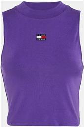 TJW CRP XS BADGE HIGH NECK TANK (9000152493-70191) TOMMY JEANS