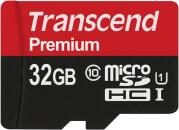 TS32GUSDCU1 32GB MICRO SDHC CLASS 10 UHS-I 300X PREMIUM TRANSCEND από το e-SHOP