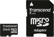 TS32GUSDHC10 32GB MICRO SDHC CLASS 10 PREMIUM WITH ADAPTER TRANSCEND