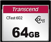 TS64GCFX602 CFX602 64GB CFAST 2.0 COMPACT FLASH MLC NAND TRANSCEND